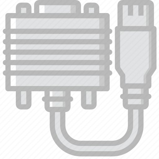 Cable, connector, dvi, plug icon - Download on Iconfinder