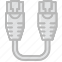 cable, connector, ethernet, plug, to, usb