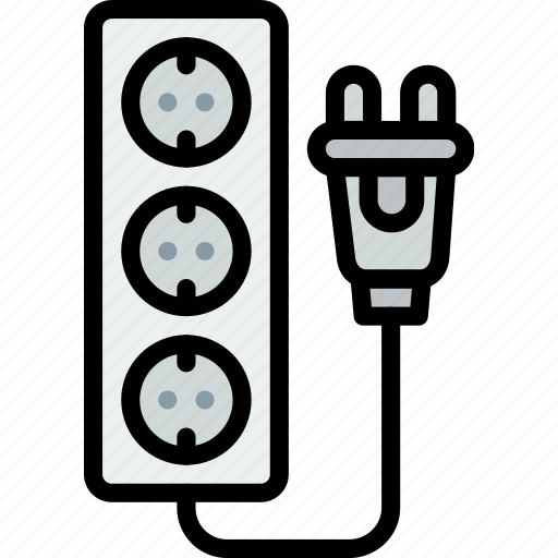 Cable, connector, eu, plug, socket icon - Download on Iconfinder