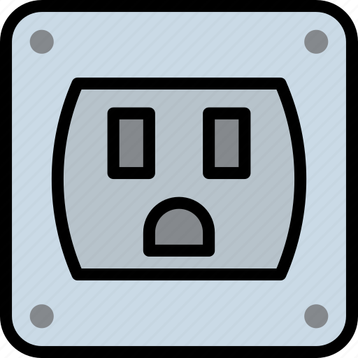Cable, connector, plug, socket, us icon - Download on Iconfinder