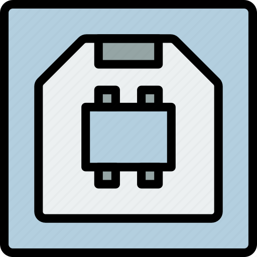 B, cable, connector, plug, type, usb icon - Download on Iconfinder