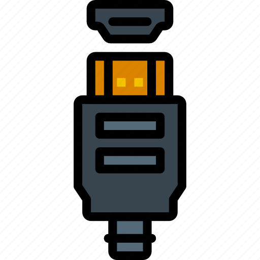 Cable, connector, hdmi, plug icon - Download on Iconfinder
