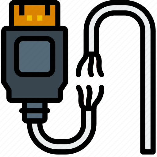 Broken, cable, connector, hdmi, plug icon - Download on Iconfinder