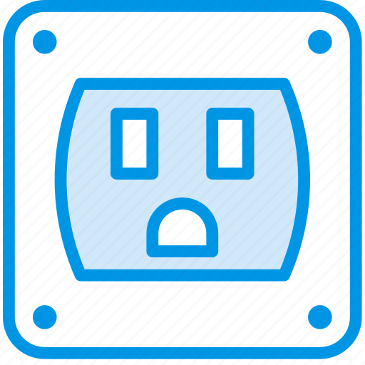 Cable, connector, plug, socket, us icon - Download on Iconfinder