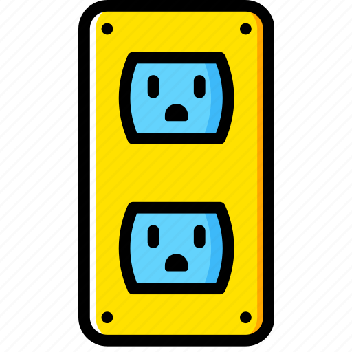 Cable, connector, double, plug, socket, us icon - Download on Iconfinder