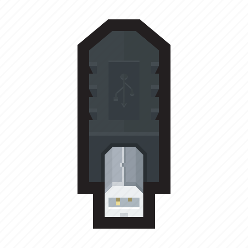 Connection, type b, usb, usb 2.0, cable icon - Download on Iconfinder