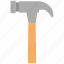 construction, hammer, repair, building, tool 