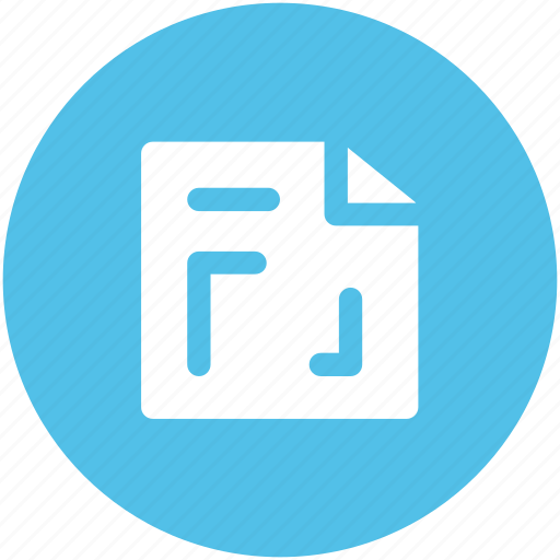 Document, extension, file, instruction, measurement paper icon - Download on Iconfinder