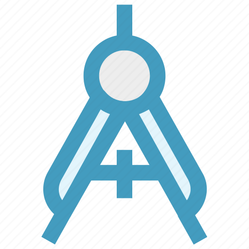 Compass, divider, drawing tool, geometry, geometry tool icon - Download on Iconfinder