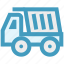 construction, heavy machine, heavy vehicle, loading, transport, truck
