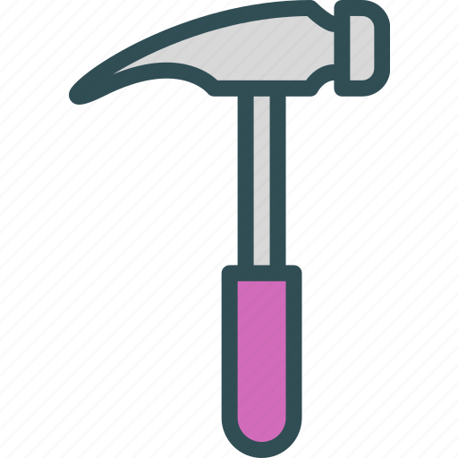 Hammer, instruments, manualforiron, nails, tool, work icon - Download on Iconfinder