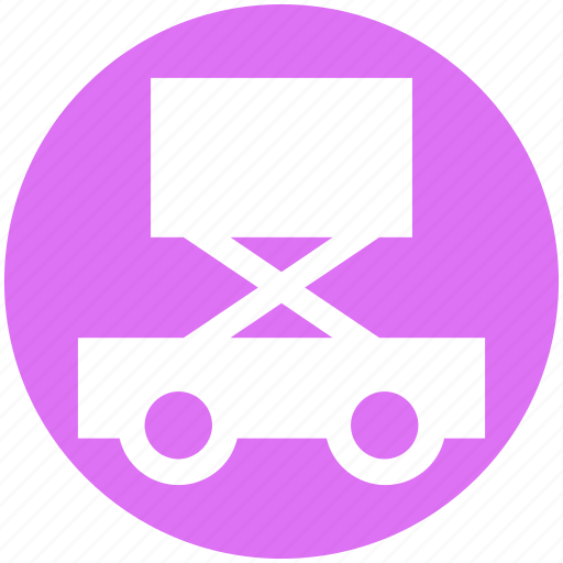 Car jack, car lift, construction, garage, lifting jack, trolley jack icon - Download on Iconfinder
