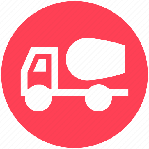 Cement truck, concrete, concrete truck, construction, truck, vehicle icon - Download on Iconfinder