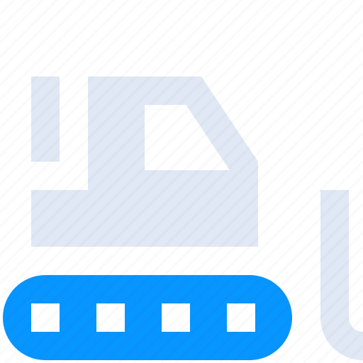 Construction, crawler, equipment, heavy, machine, machinery, tractor icon - Download on Iconfinder