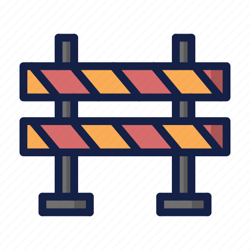 Barrier, construction, resticted, under construction icon - Download on Iconfinder