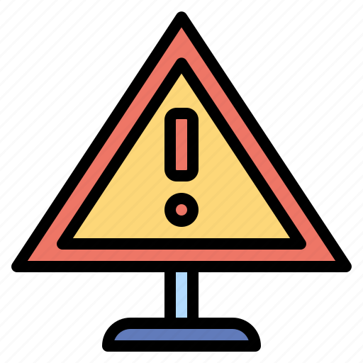 Attention, error, notice, signalling, signs, warning icon - Download on Iconfinder