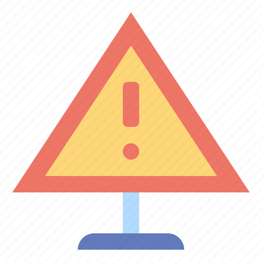 Attention, error, notice, signalling, signs, warning icon - Download on Iconfinder