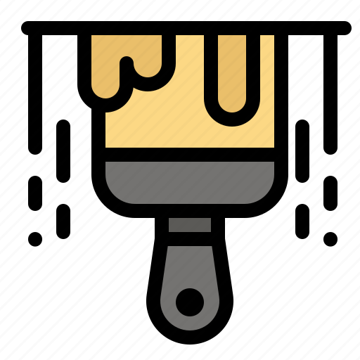 Brush, construction, paint icon - Download on Iconfinder