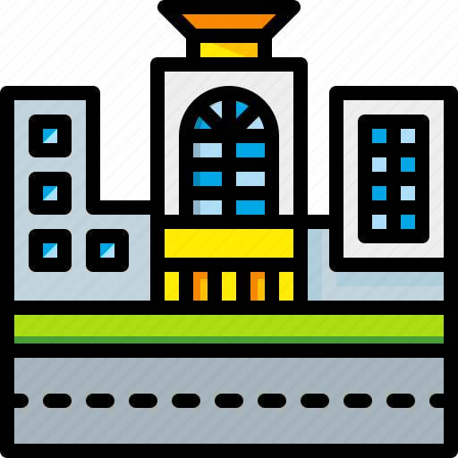 Building, city, construction, property, realestate, town icon - Download on Iconfinder