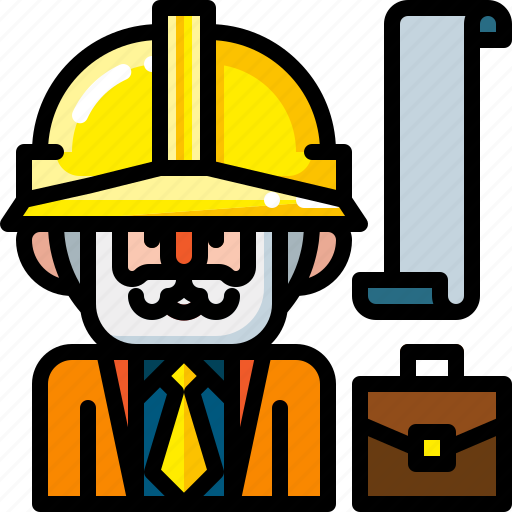 Architect, builder, business, construction, contractor, engineer, professional icon - Download on Iconfinder