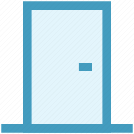 Building door, close door, construction, door, entrance, gate icon - Download on Iconfinder