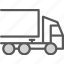 large, transportation, truck 