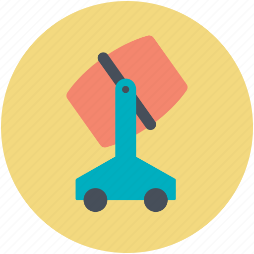 Concrete buggy, concrete vehicle, construction vehicle, power buggy, transport icon - Download on Iconfinder