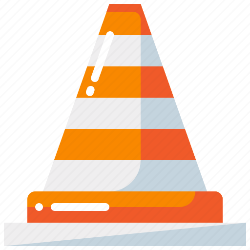 Caution, cone, construction, orange, safety, sign, warning icon - Download on Iconfinder