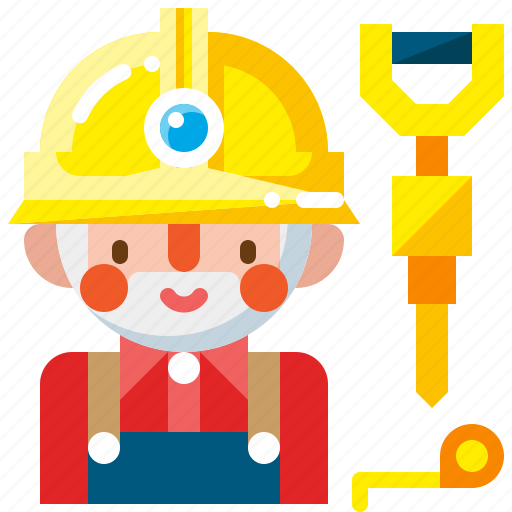 Builder, construction, contractor, labor, man, worker, workman icon - Download on Iconfinder