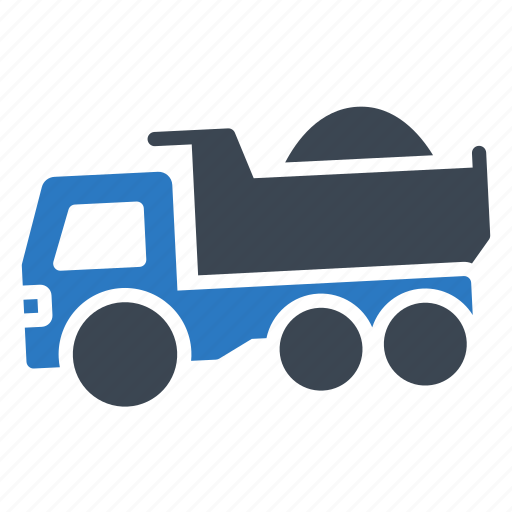 Building, construction, dumper, truck, vehicle icon - Download on Iconfinder