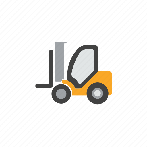 Construction, forklift, mining, quarry, tools icon - Download on Iconfinder