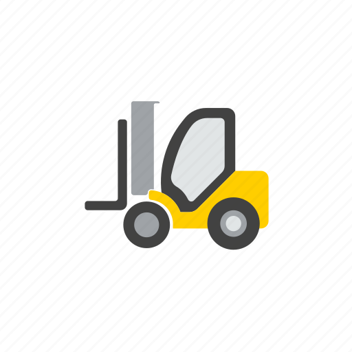 Building, city, construction, forklift, mining icon - Download on Iconfinder