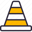 cone, repair, road, traffic