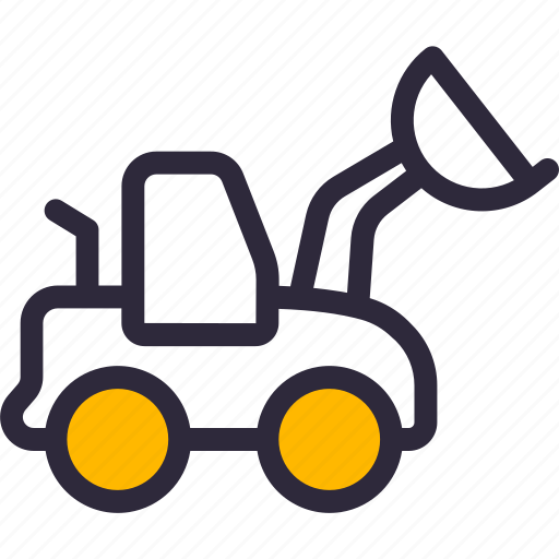Construction, digger, excavator, machinery icon - Download on Iconfinder