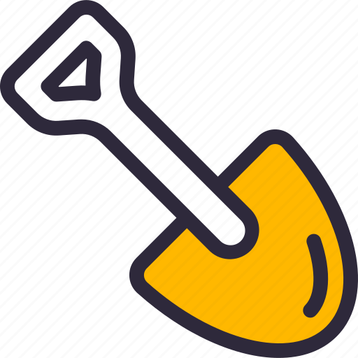 Construction, digging, shovel, tool icon - Download on Iconfinder