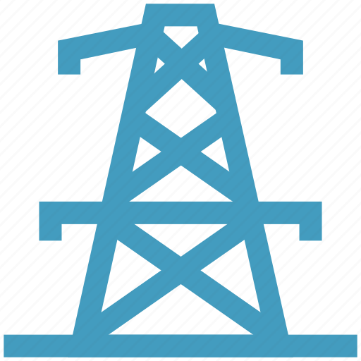 Construction, electric, high, industry, tower, voltage icon - Download on Iconfinder