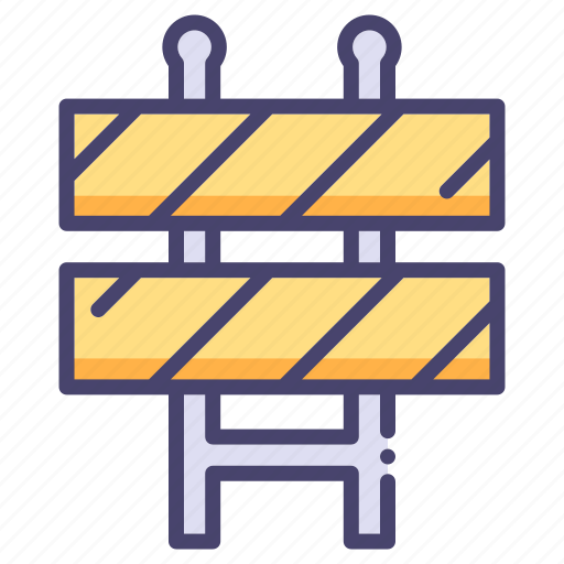 Building, construction, industry, road block icon - Download on Iconfinder