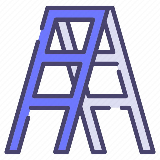 Building, construction, industry, ladder icon - Download on Iconfinder
