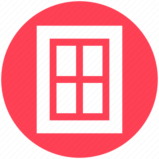Build, construction, equipment, glass, wall, window icon - Download on Iconfinder