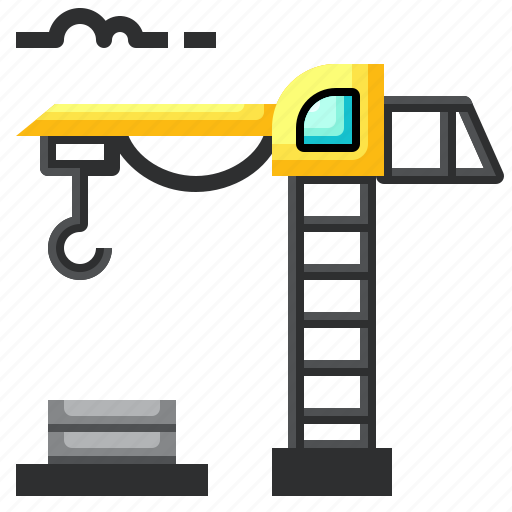 Crab, crane, derrick, tool, tower icon - Download on Iconfinder