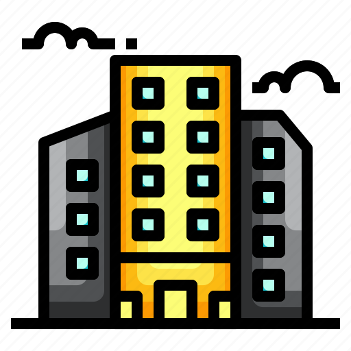 Apartment, building, condominium, house, skyscraper icon - Download on Iconfinder