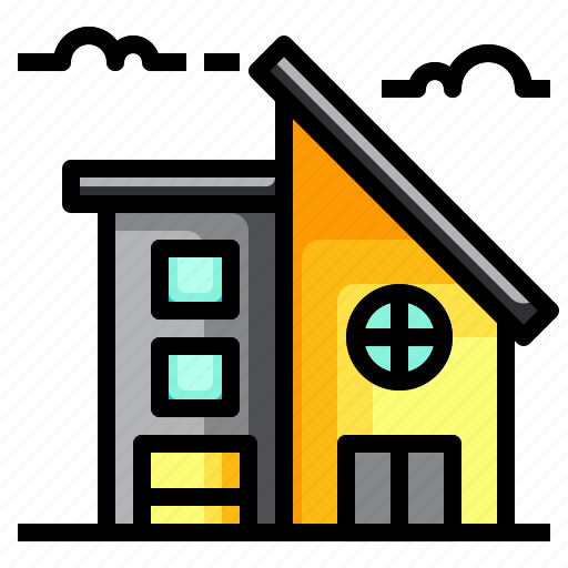 Building, habitation, home, house, residential icon - Download on Iconfinder