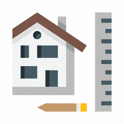 Construction, house, building, engineering, drawing, project, architecture icon - Download on Iconfinder