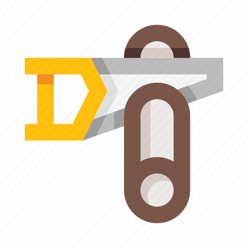 Construction, saw, cut, cutting, wood, building, hacksaw icon - Download on Iconfinder
