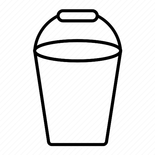 Bucket, can, pail, water, water bucket icon - Download on Iconfinder