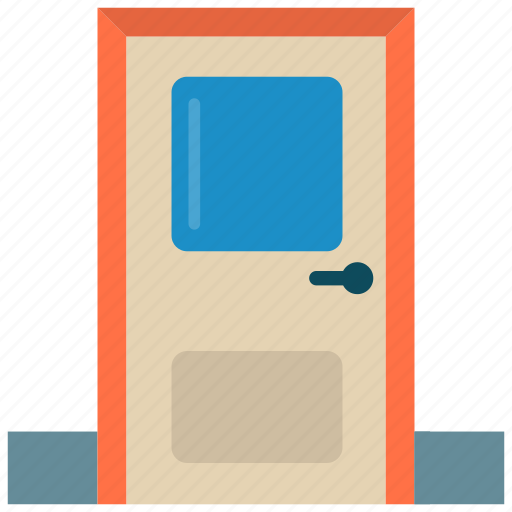 Close door, door, gate, building door, entrance icon - Download on Iconfinder