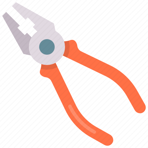 Pliers, klein strippers, wire stripper, tongs pliers, flat nose pliers icon - Download on Iconfinder