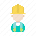 avatar, construction, engineer, person, user, worker
