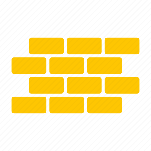 Construction, brick, wall, brickwall, building, architecture, plaster icon - Download on Iconfinder