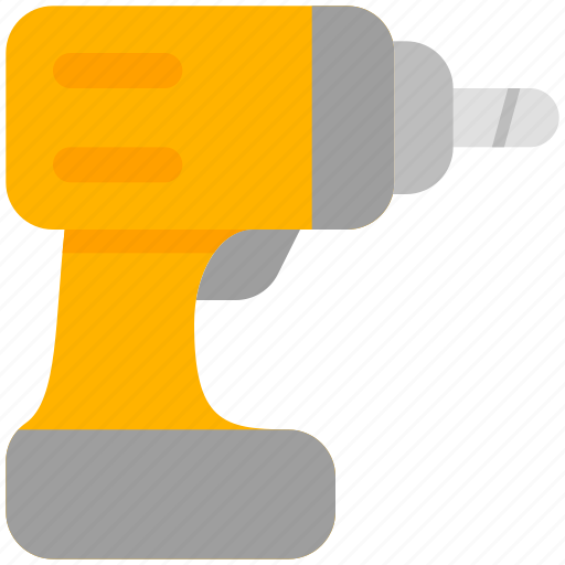 Drill, construction, tool, drilling, electric, hand, machine icon - Download on Iconfinder